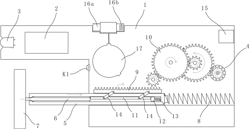 Hand power generation charger with function of exercise