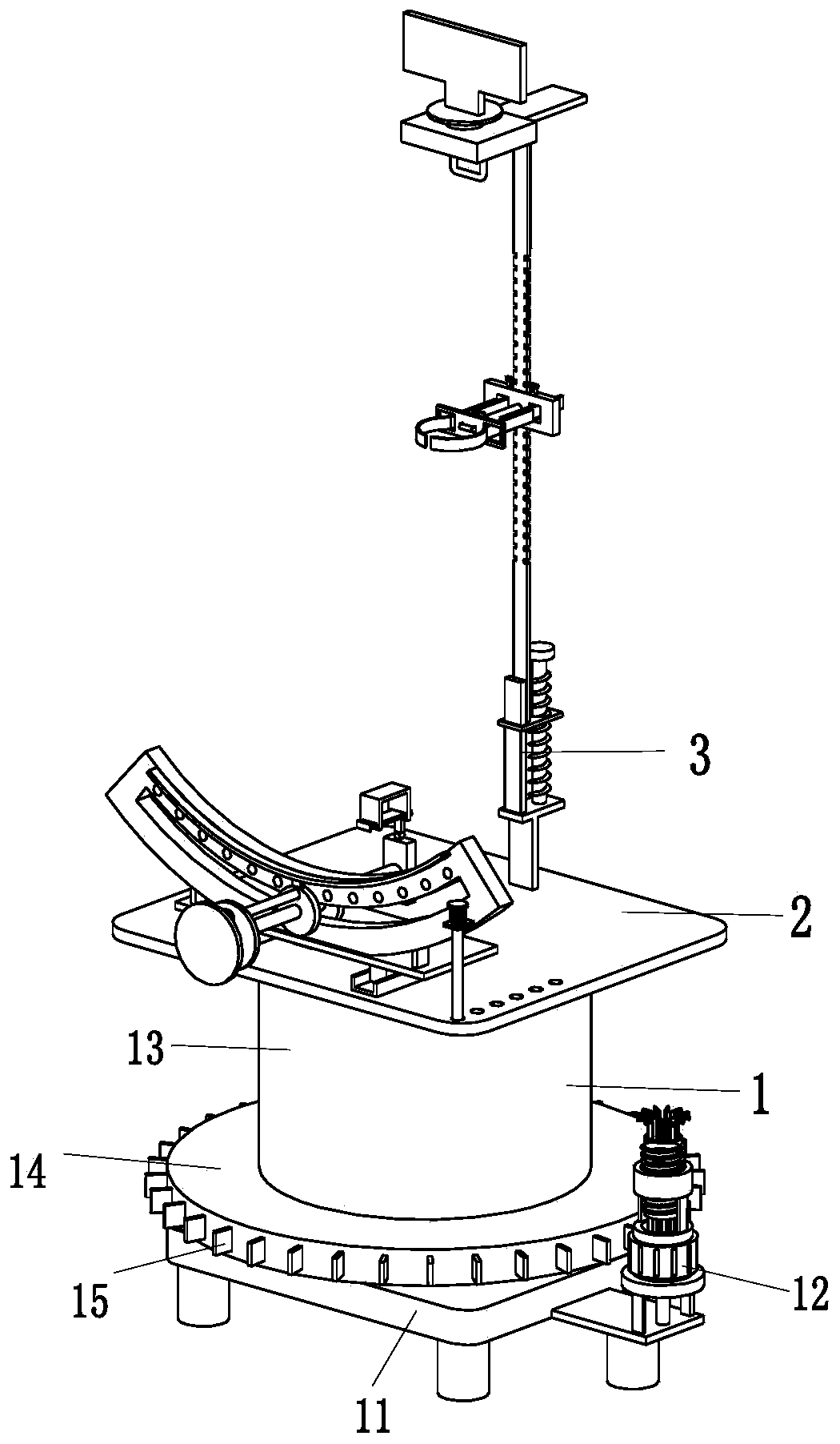 A multi-morphology display device for an experimental model of the spine