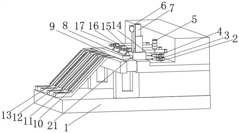 Automatic material sorting device