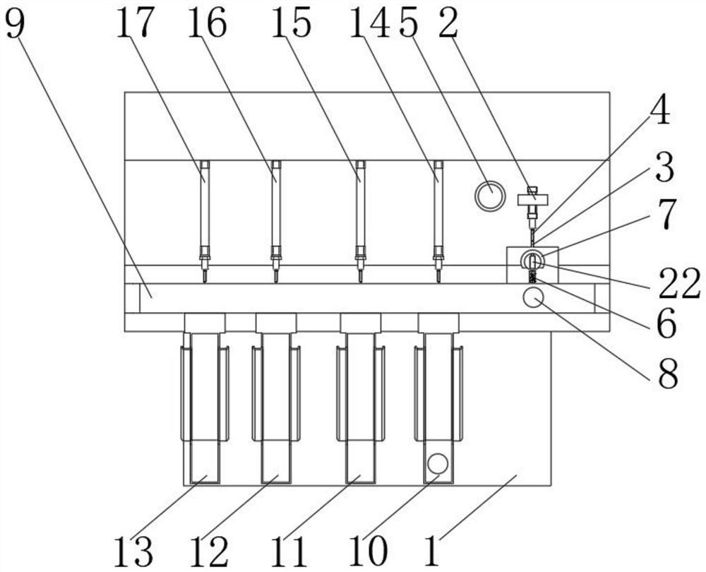 Automatic material sorting device