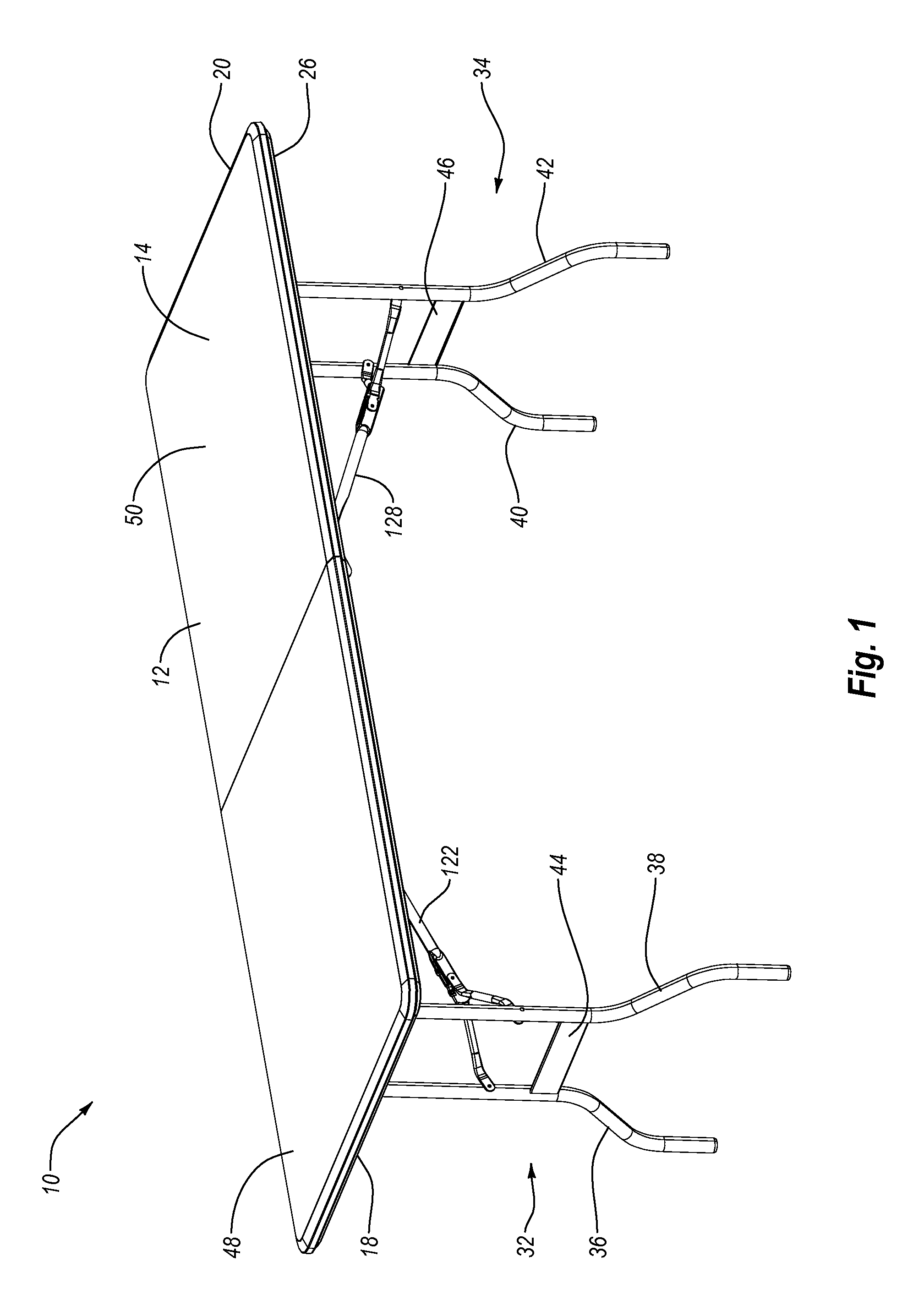 Folding table