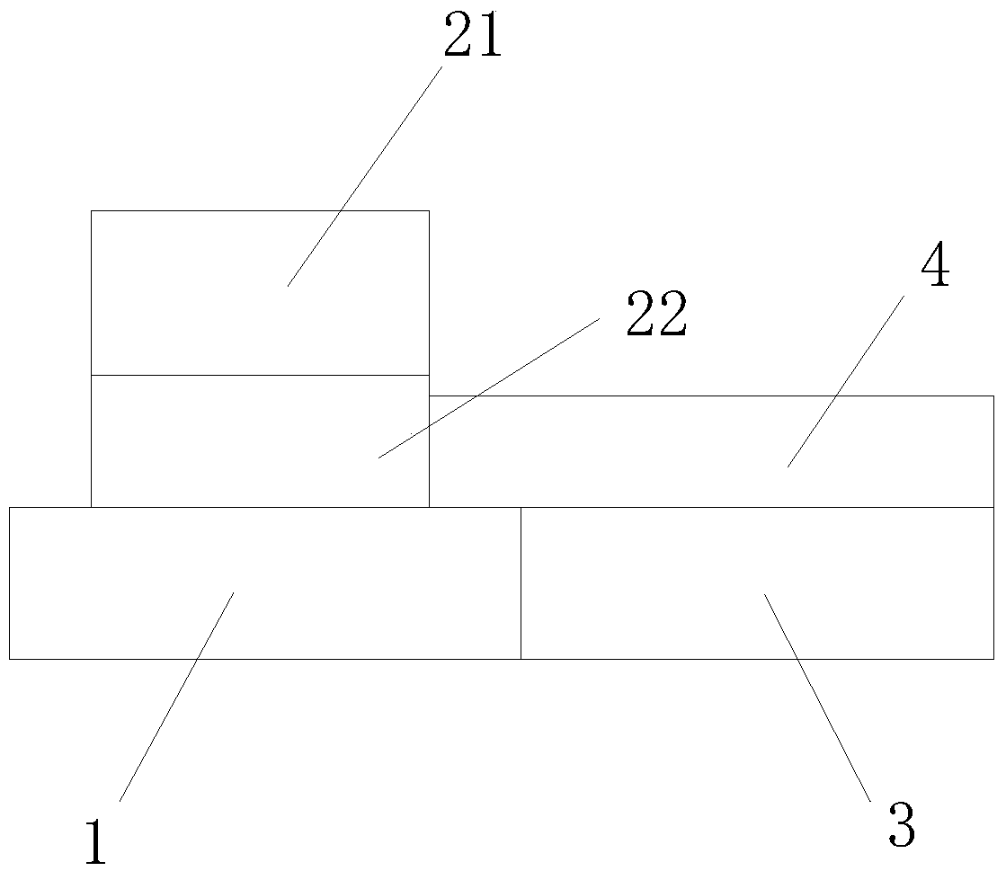 An electrochemical composite material chip