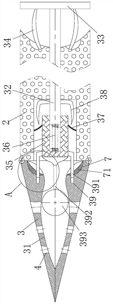 Fence device with good fixing effect for water conservancy construction