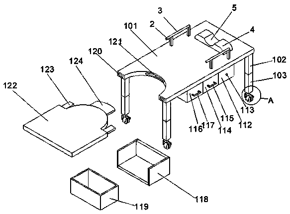 Lateral episiotomy assisting equipment for parturition