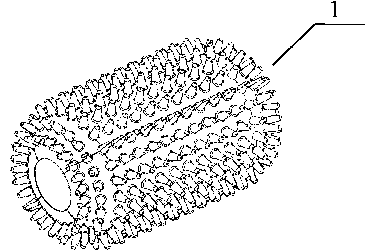 A hedgehog-like shock-absorbing shell suitable for airdrop micro-robots