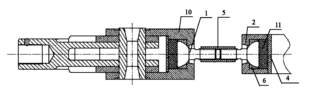 Universal pushing and pulling mechanism for stretch forming machine