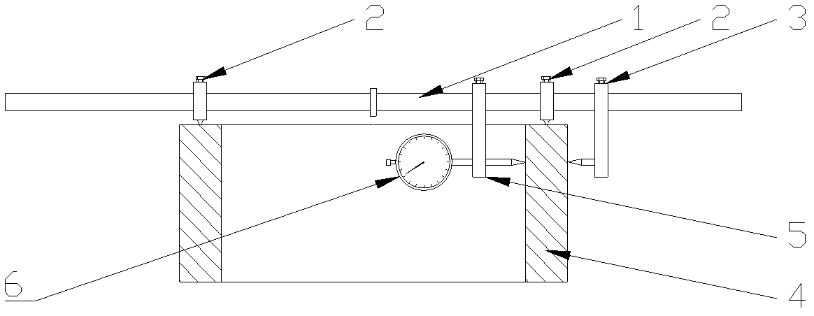 Detection apparatus for heavy and large bearings