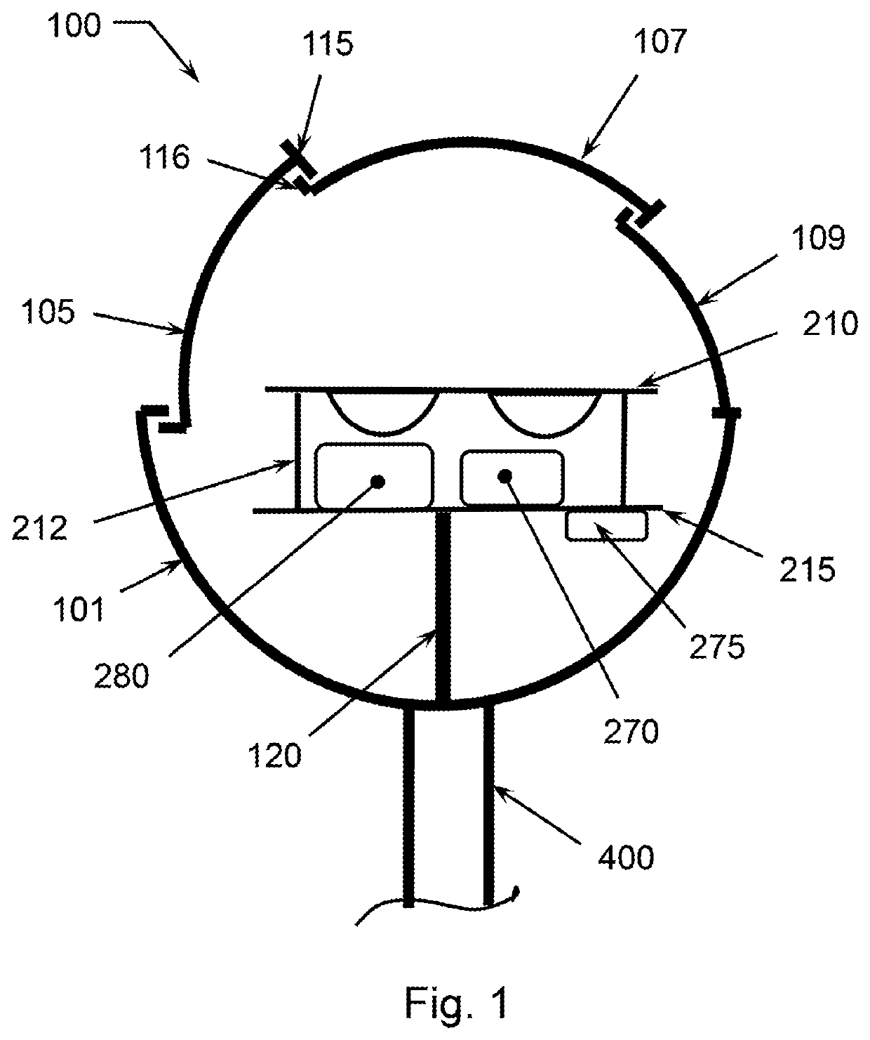 Drone docking port and method of use