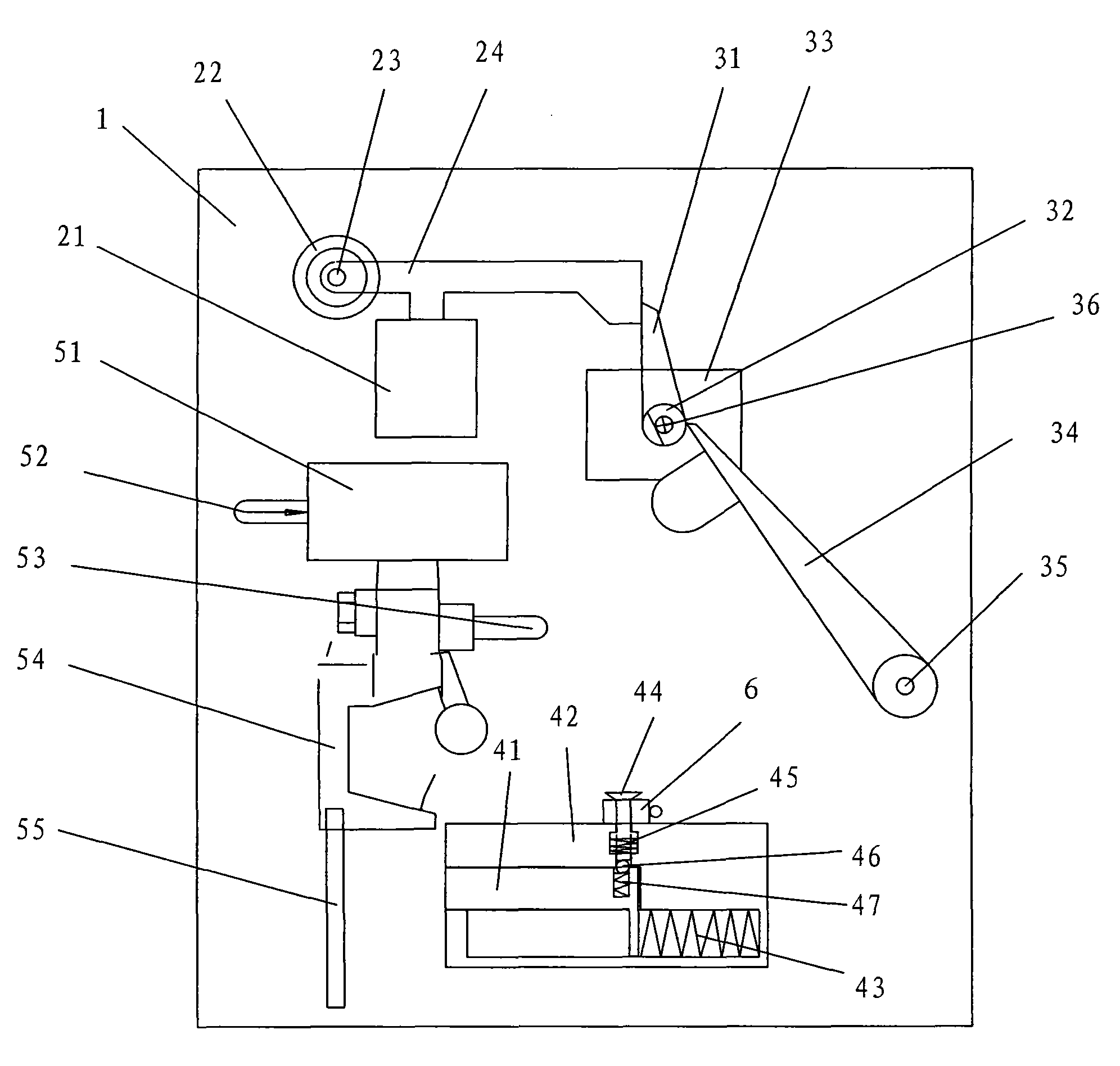 Mechanical time-delay trigger