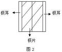 Tab connection method for cylindrical battery cell and pretreatment clamp