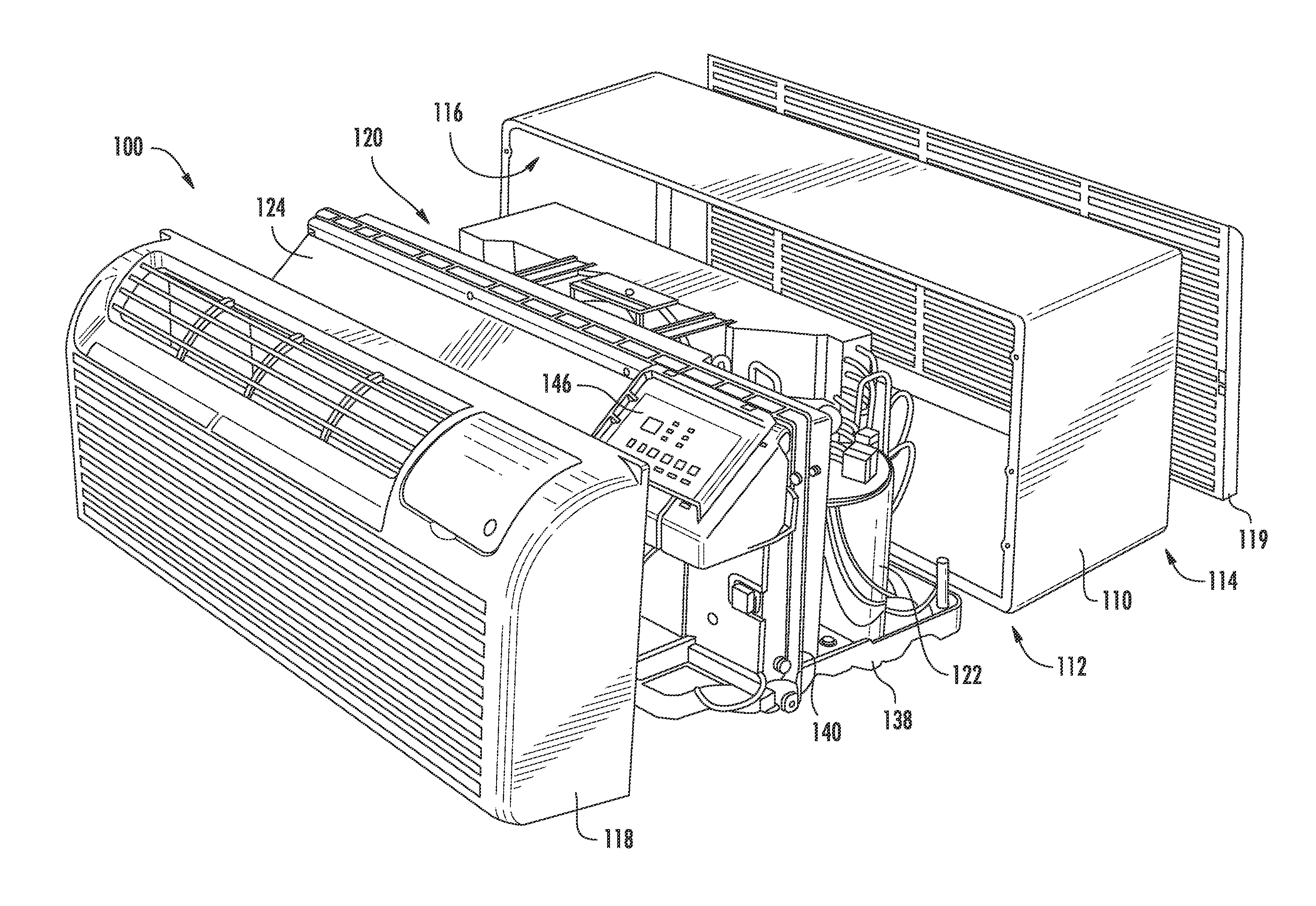 Packaged terminal air conditioner unit