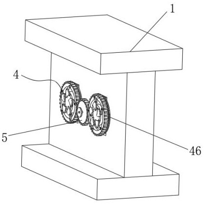 Steel structure support used for ship web and provided with anti-corrosion structure for buffering and damping