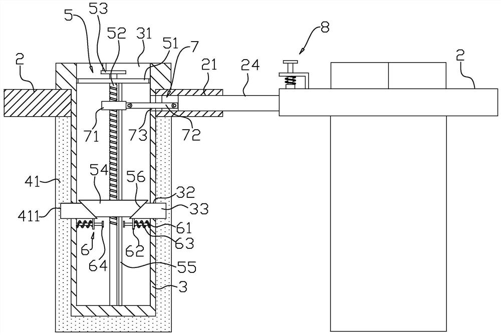 Splicing type building template for constructional engineering