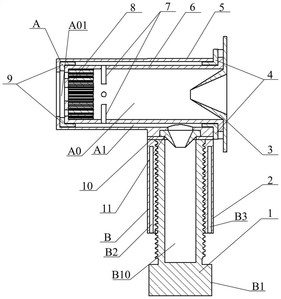 Gas-phase cluster reaction device and reaction system and method