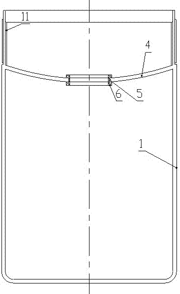 Outdoor water bottle with two kinds of temperatures