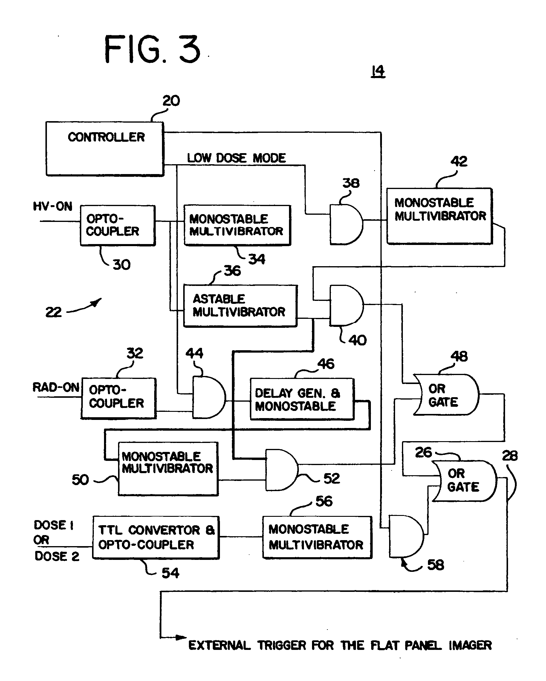 X-ray therapy electronic portal imaging system and method for artifact reduction