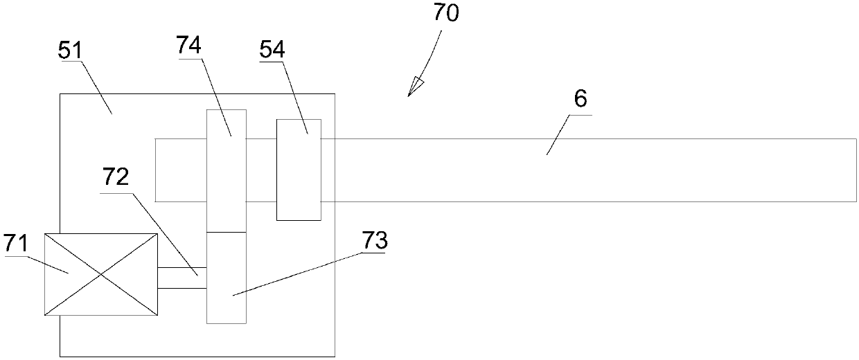 Spray pipe, membrane spray device and membrane spray system for preparing tubular nanofiltration membrane