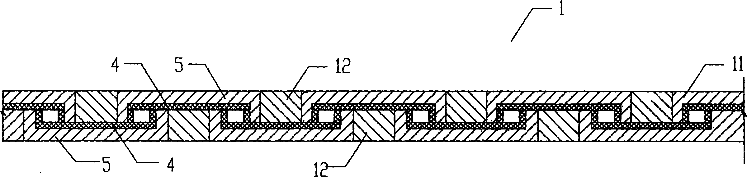 Composite thermal insulation concrete load-bearing wall