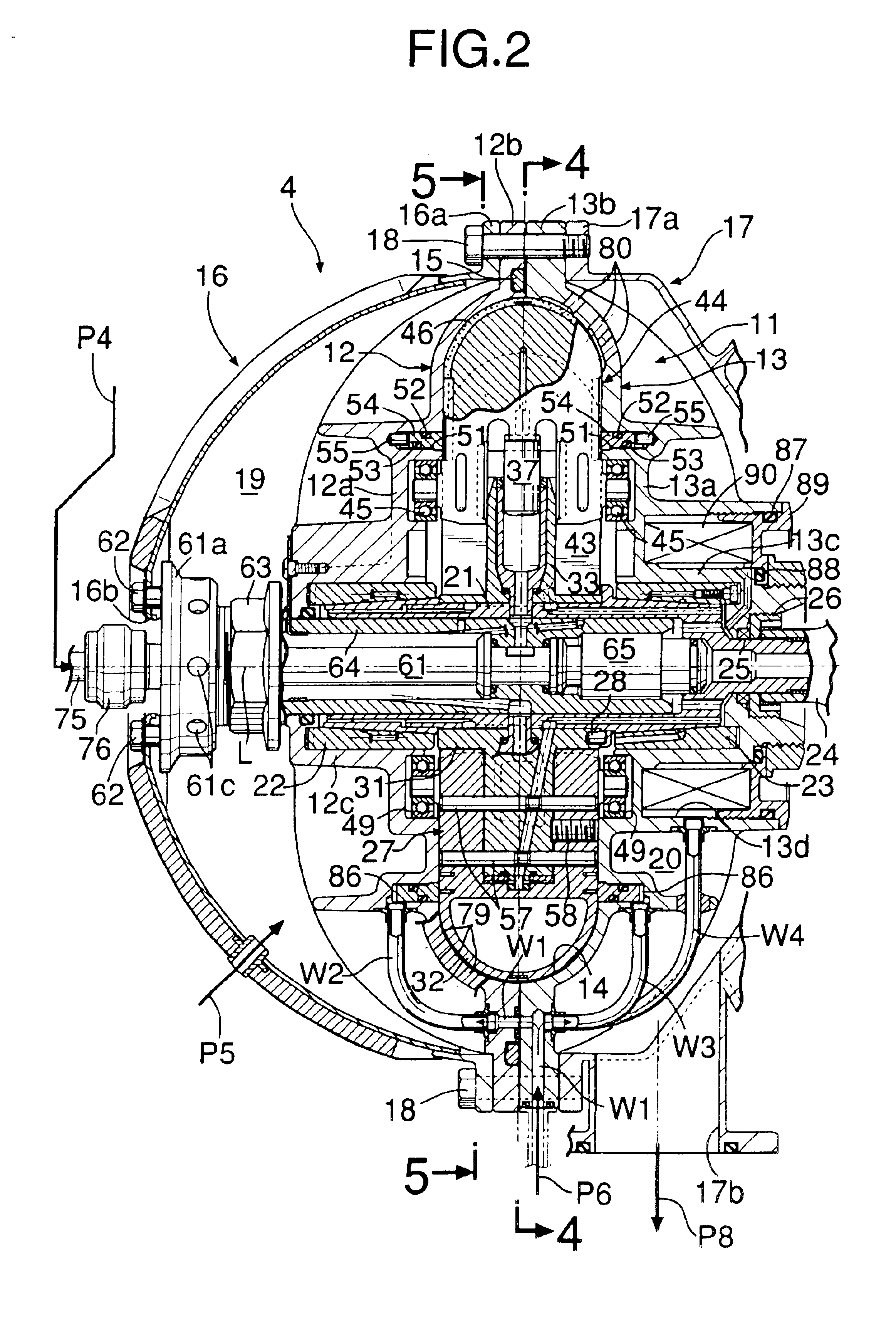 Rankine cycle device of internal combustion engine