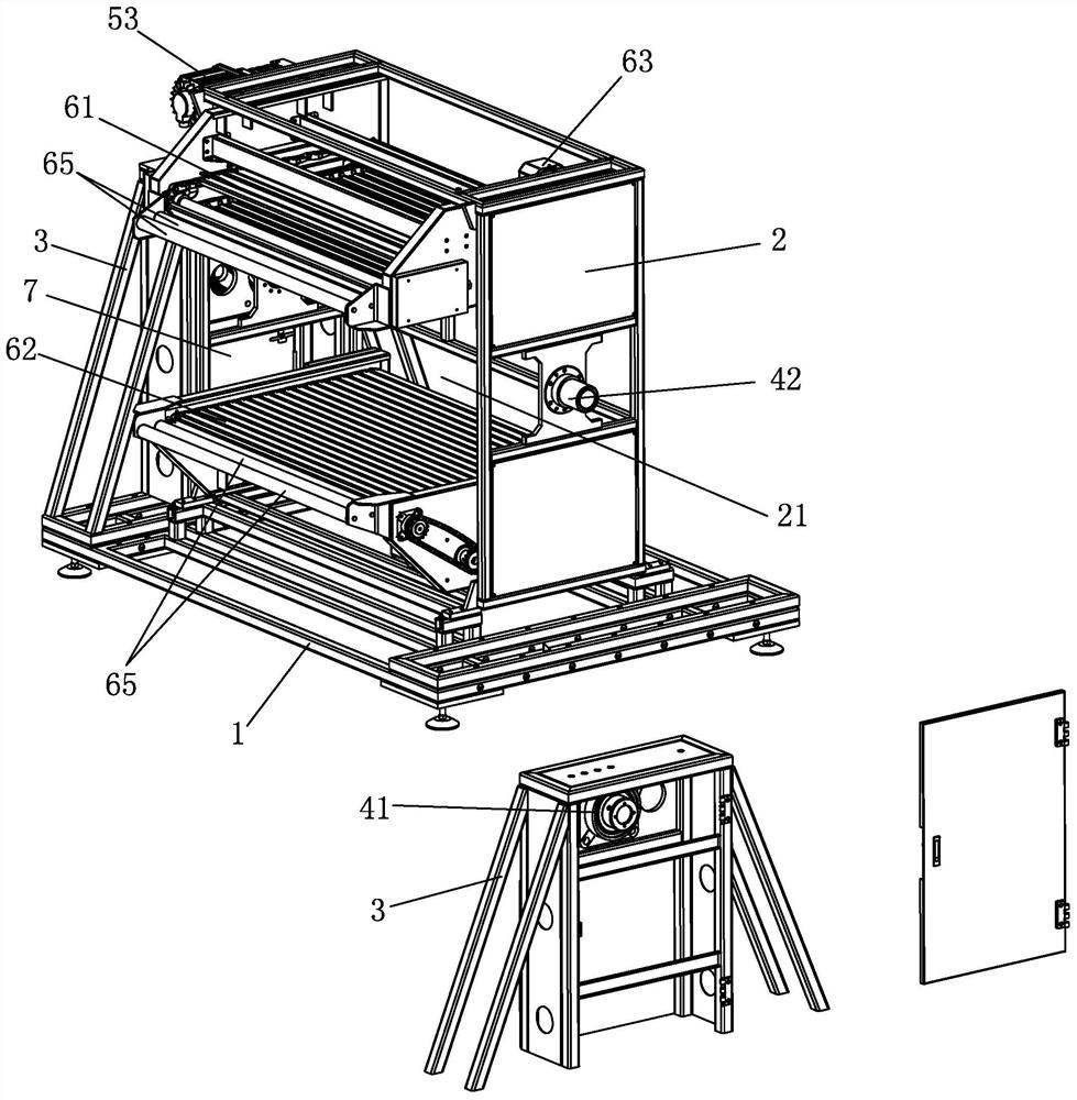 Tobacco box overturning control method