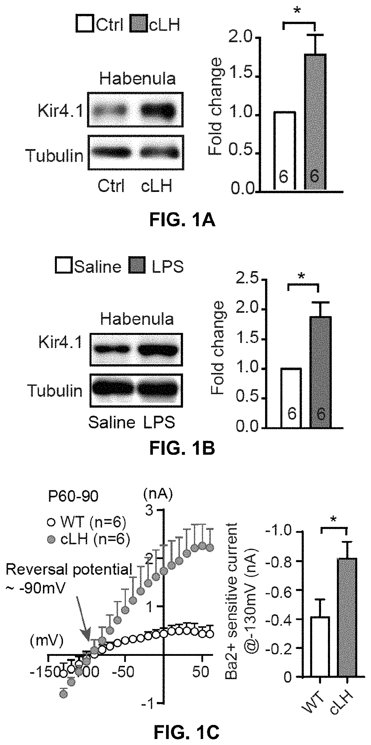 Use of potassium channel inhibitor for treating depression