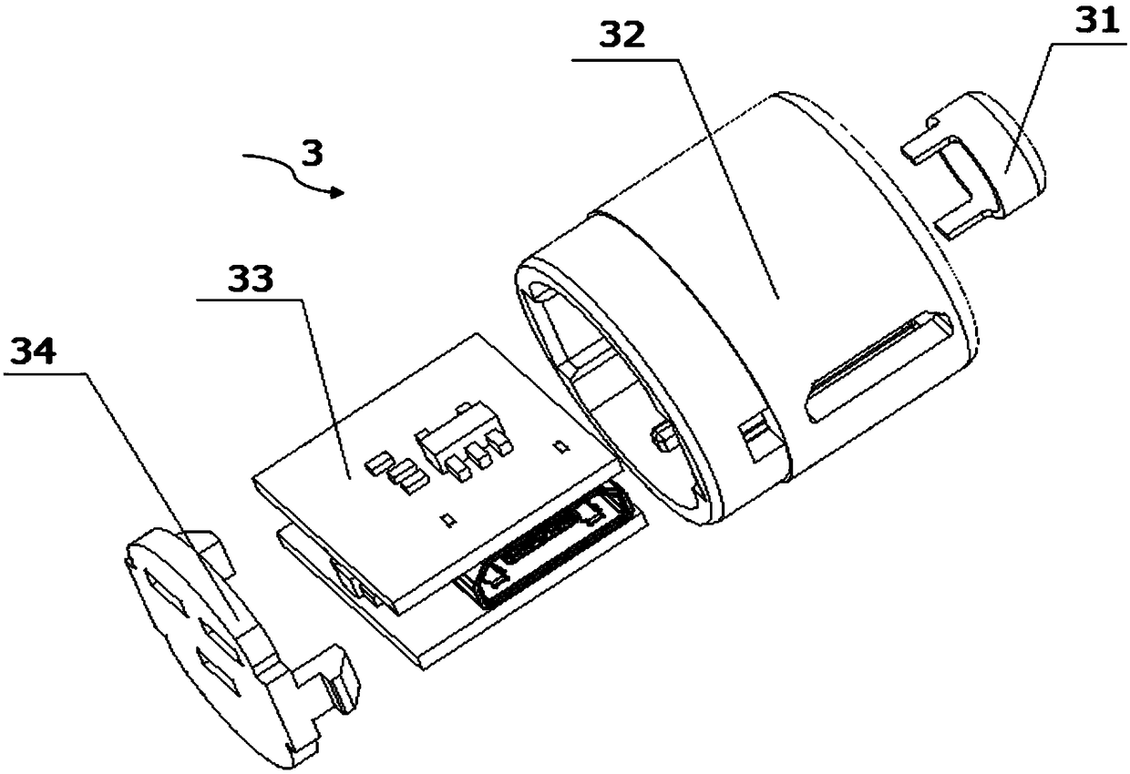 A constant voltage protection structural component with a usb interface and a secondary battery using the same