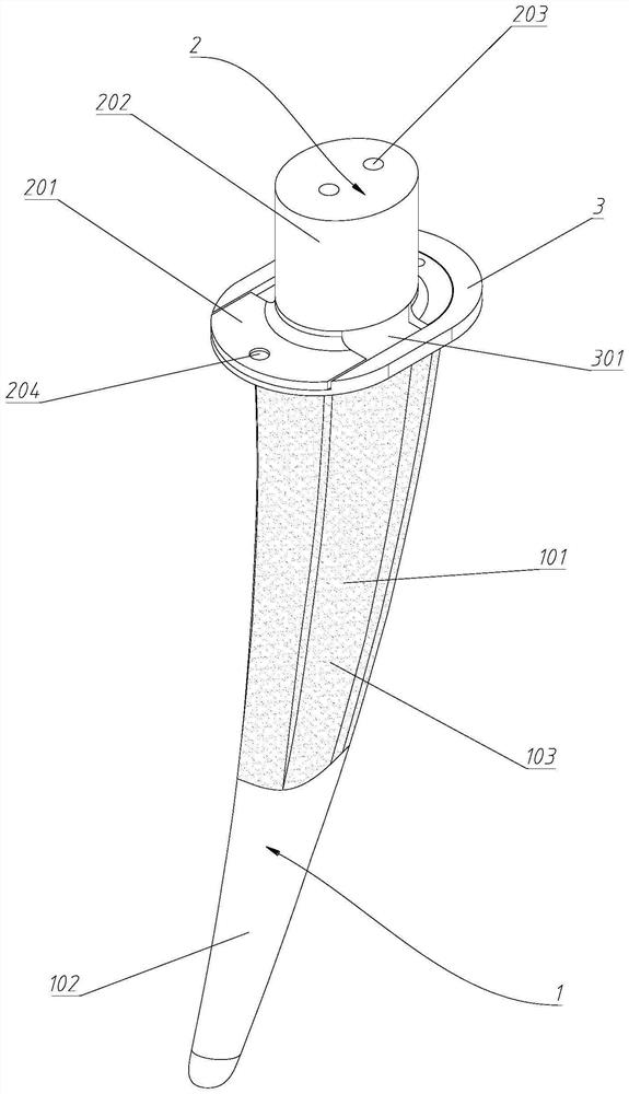 Femoral stem prosthesis