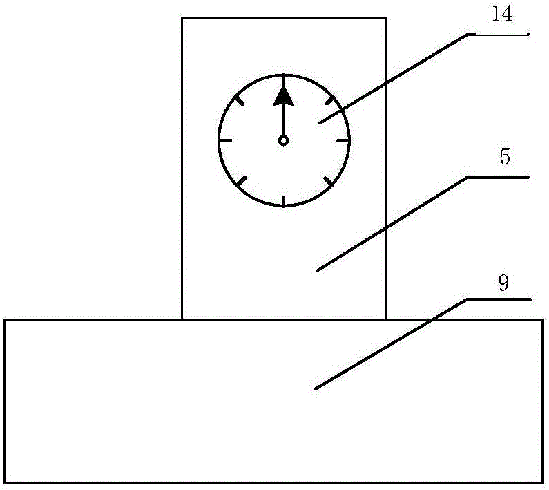 Elastic coupling dynamic and static torsion rigidity simple testing device and method