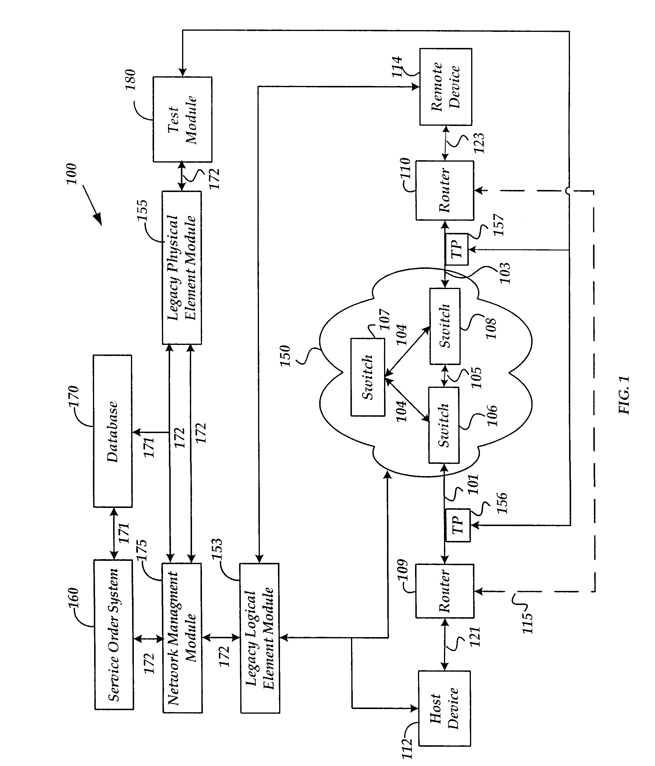 Method and system for provisioning and maintaining a circuit in a data network