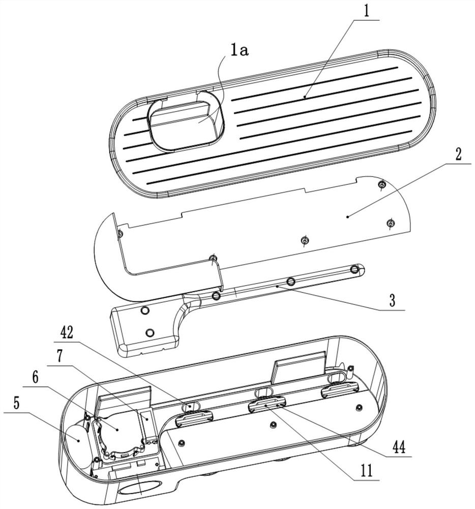 Novel intelligent storage device for washing tools