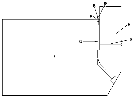 Shaft mechanical tunneling construction method