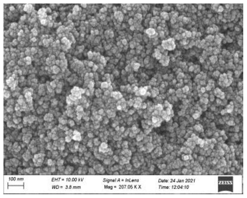 Method for extracting and determining chlorogenic acid in fruit juice by using novel magnetic imprinting material