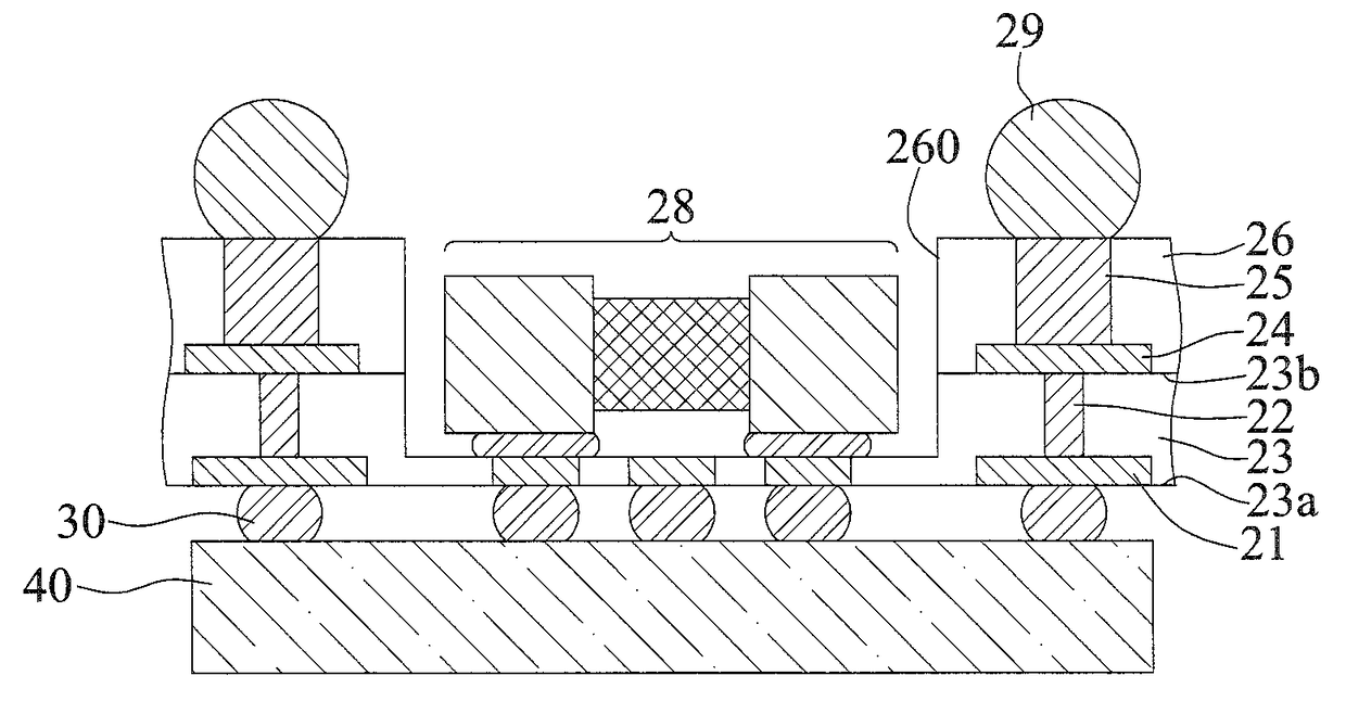 Package stucture and method of fabricating the same