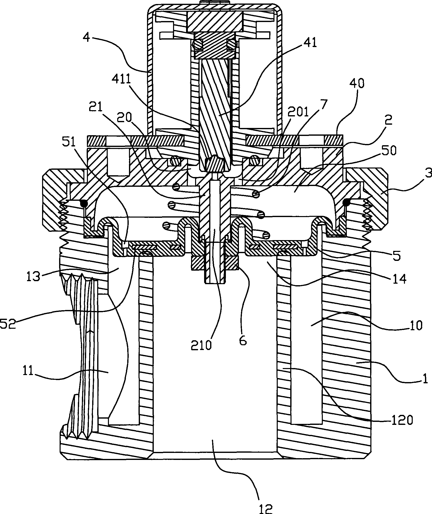 Electromagnetic pilot-operated diaphragm valve