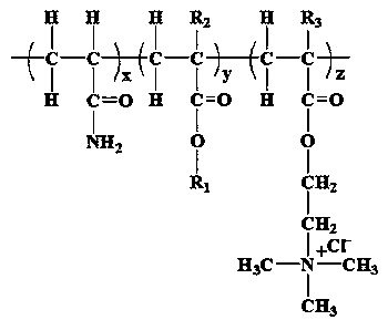 A kind of high temperature resistant cationic polyacrylamide inhibitor and its preparation method and application