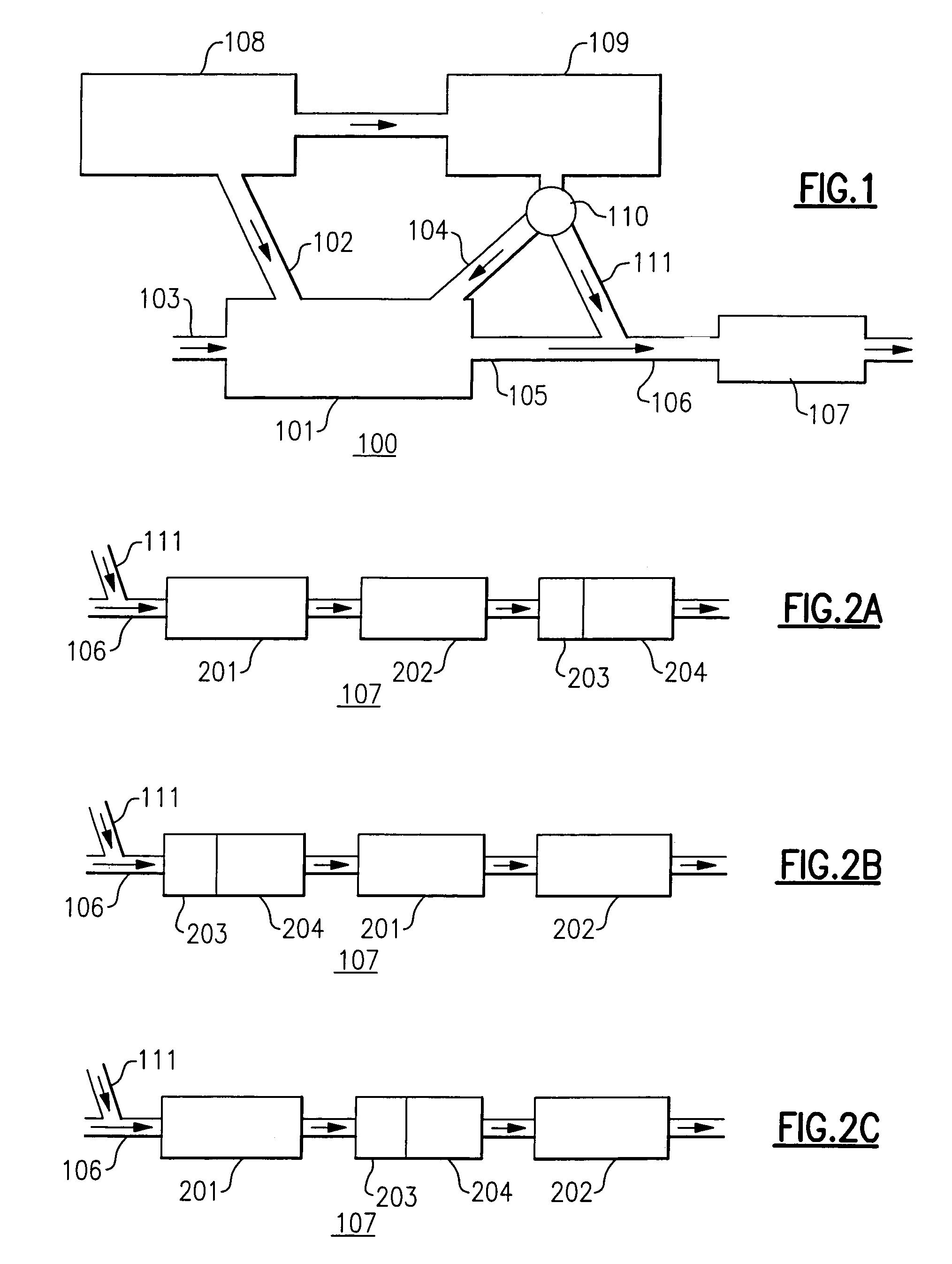 Process and system for improving combustion and exhaust aftertreatment of motor vehicle engines