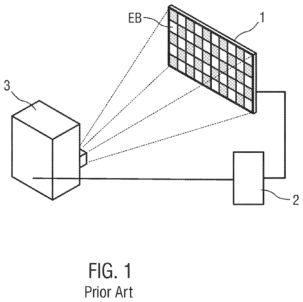 Method For Determining the Start of Relaxation After a Burn-In Process at Optical Display Devices Controllable Pixel by Pixel