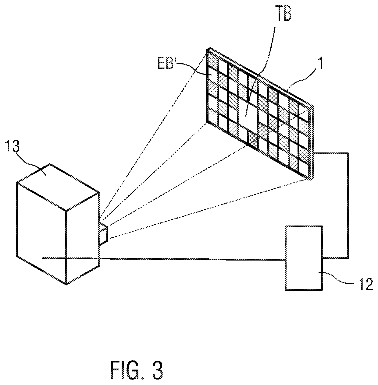 Method For Determining the Start of Relaxation After a Burn-In Process at Optical Display Devices Controllable Pixel by Pixel