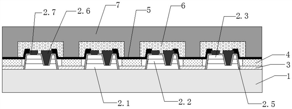 Micro device facilitating picking and testing, manufacturing, testing and transferring method and display