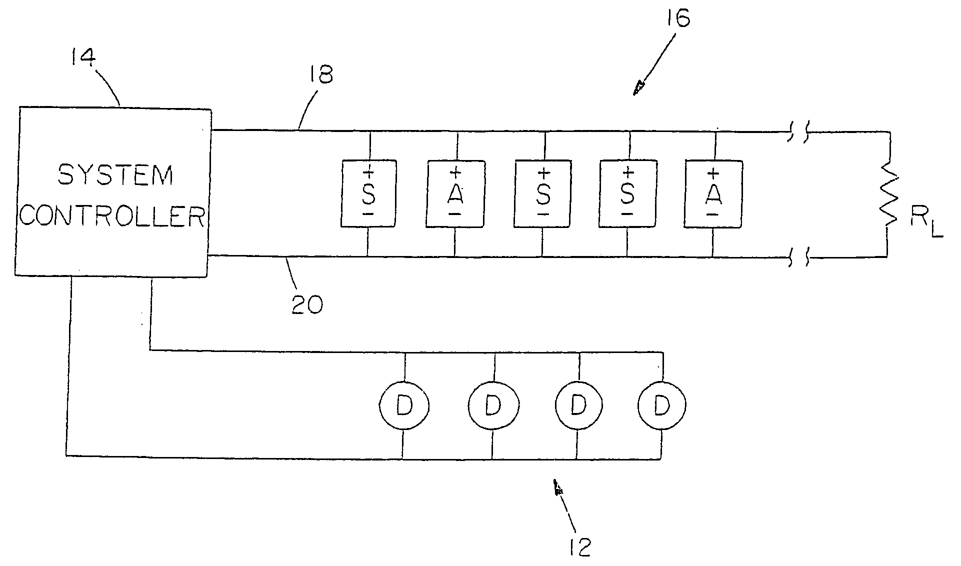 Building alarm system with synchronized strobes