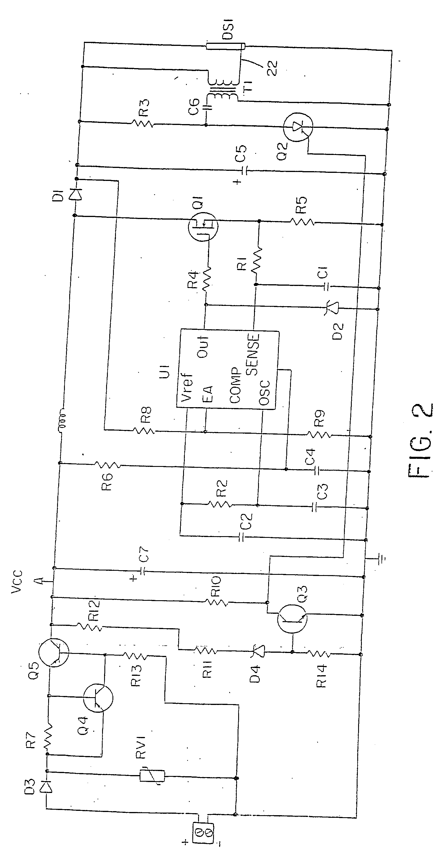 Building alarm system with synchronized strobes