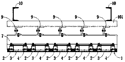 Energy-saving innovative LED (Light Emitting Diode) display screen and installation method thereof