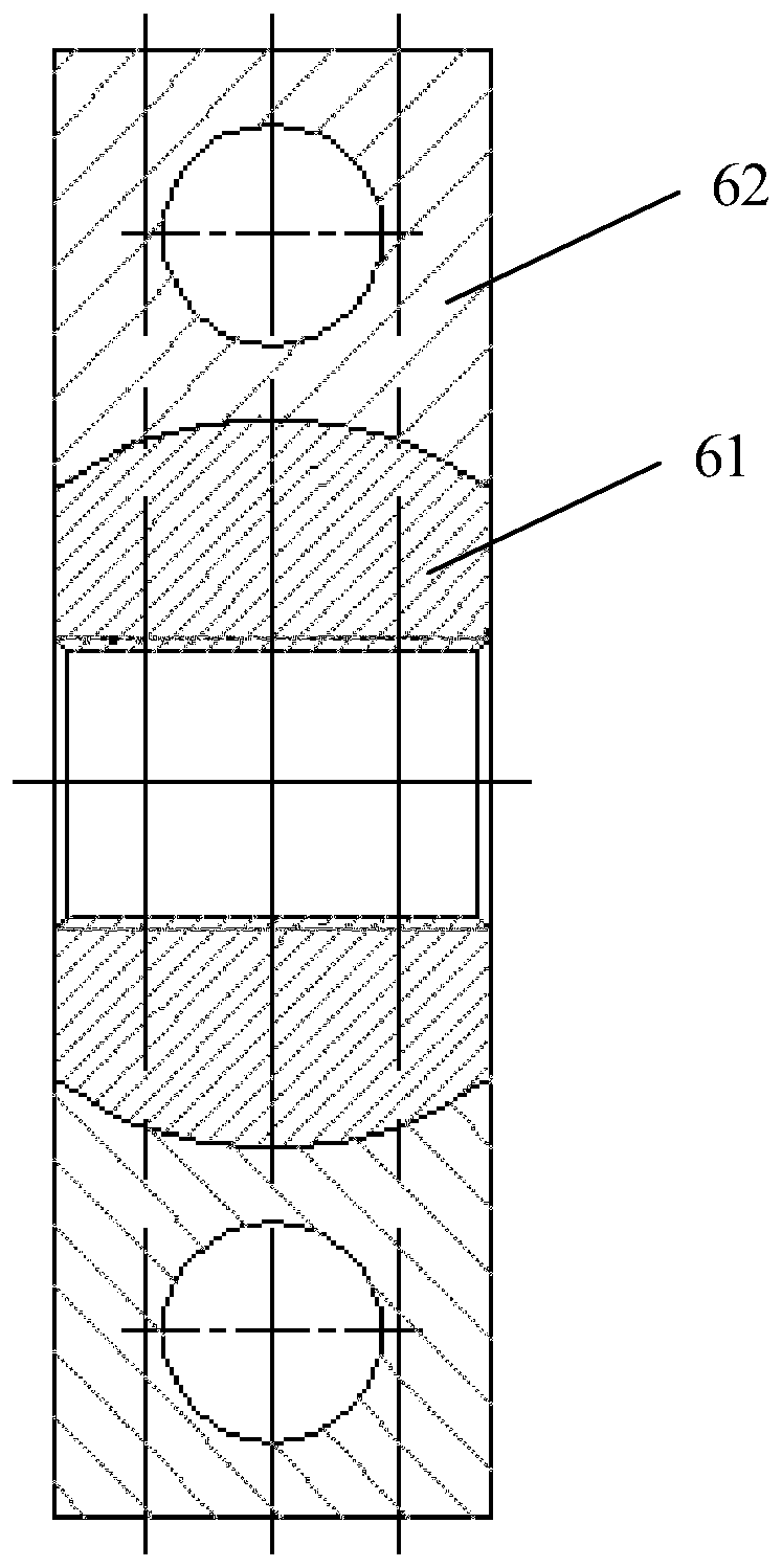 Telescopic supporting leg and crane