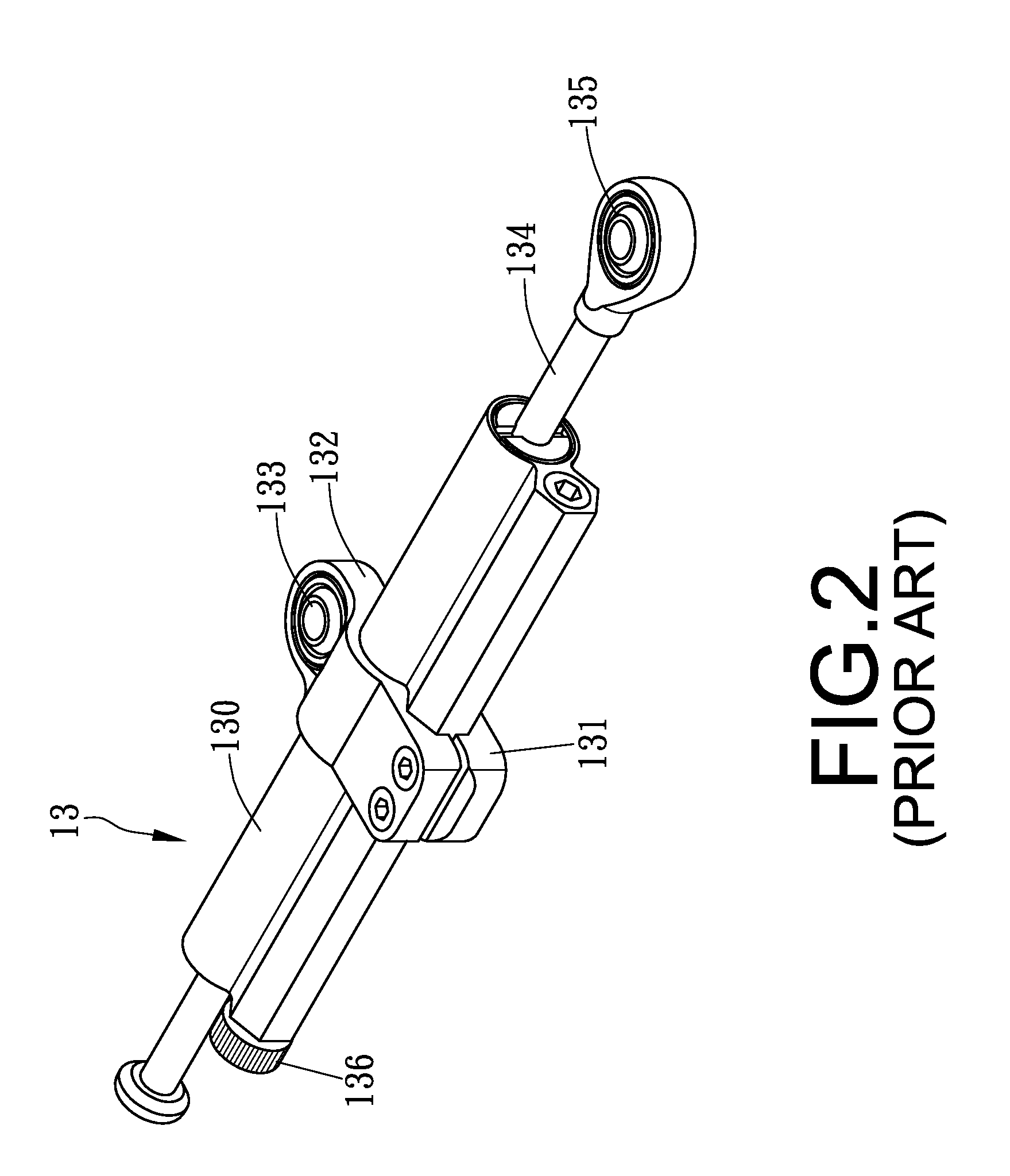 Motorcycle swing-preventing device