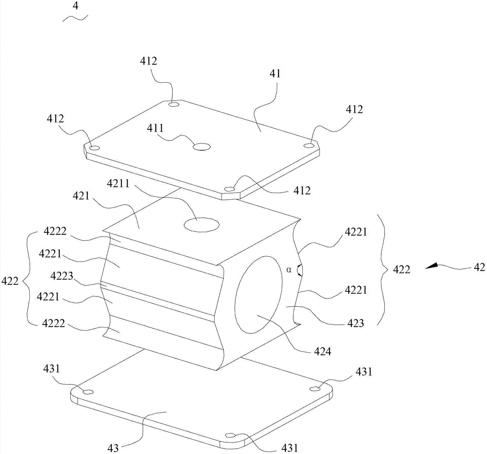 Vibration isolator module, combined vibration isolator and vibration isolation lamps