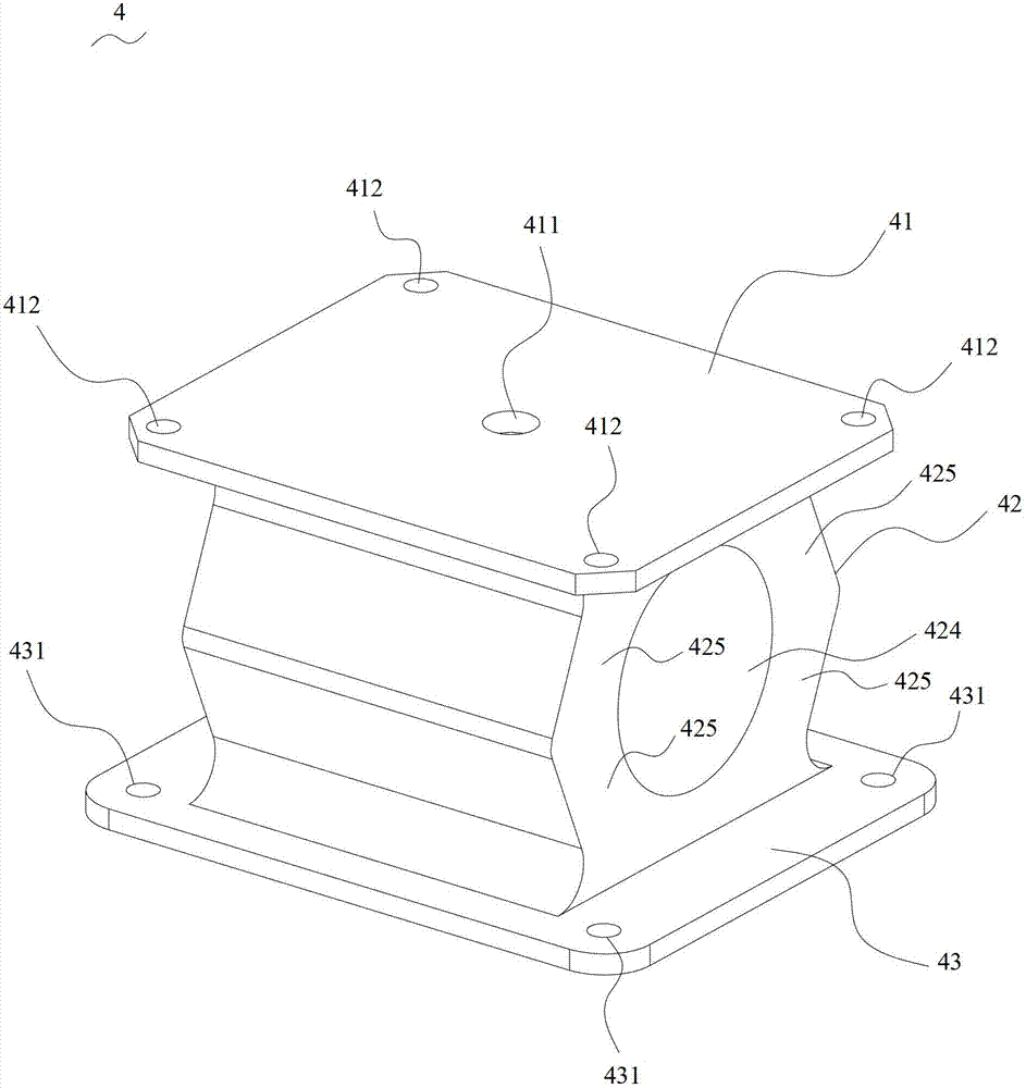 Vibration isolator module, combined vibration isolator and vibration isolation lamps