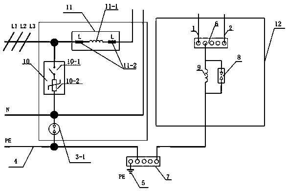 Base station-used combined strong lightning surge electromagnetic pulse suppressing system