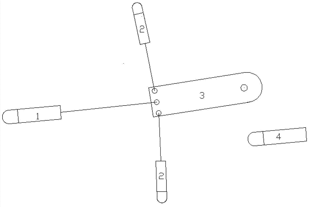 Single point anchor leg relaxation processing method