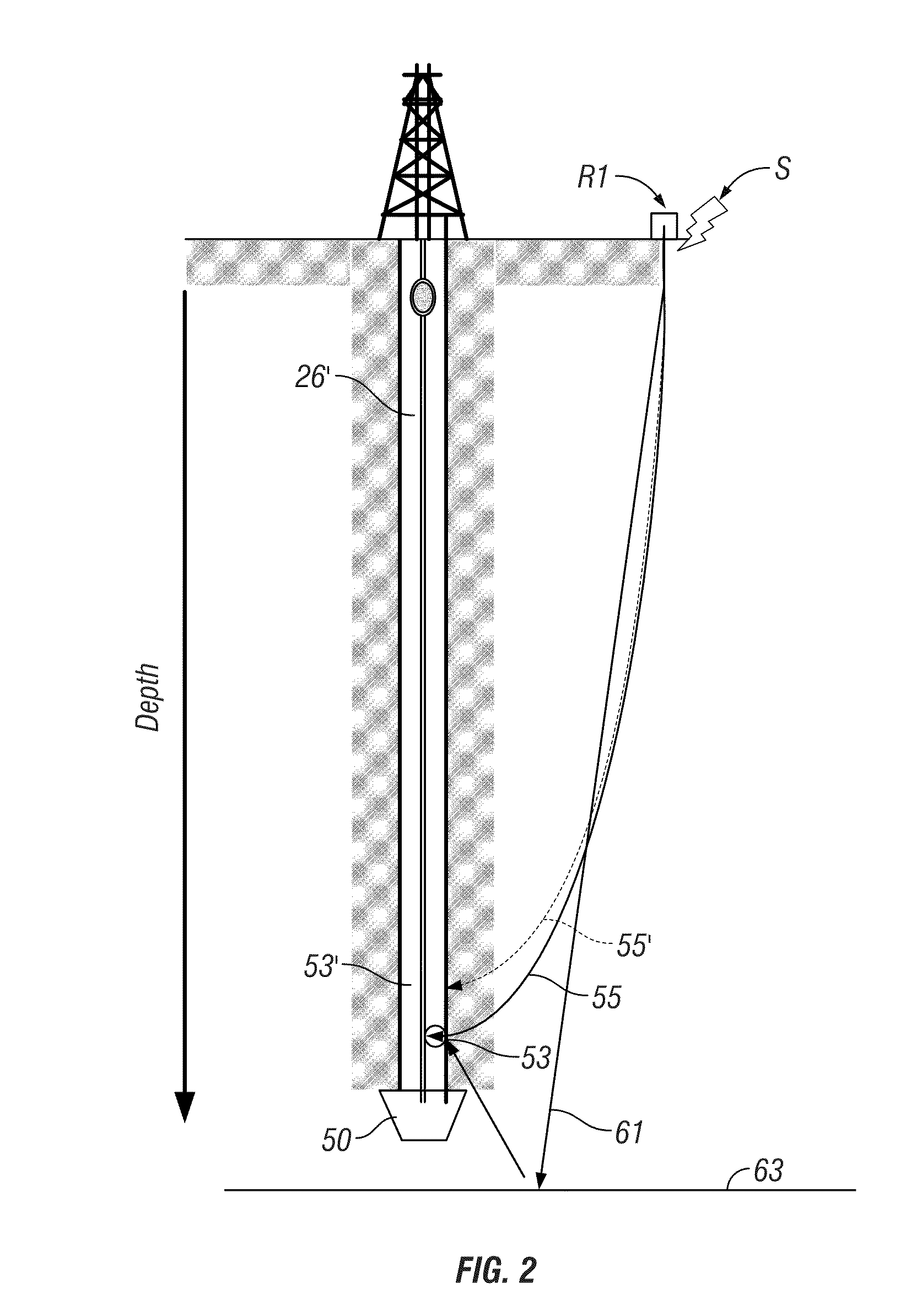 Sending a Seismic Trace to Surface After a Vertical Seismic Profiling While Drilling Measurement