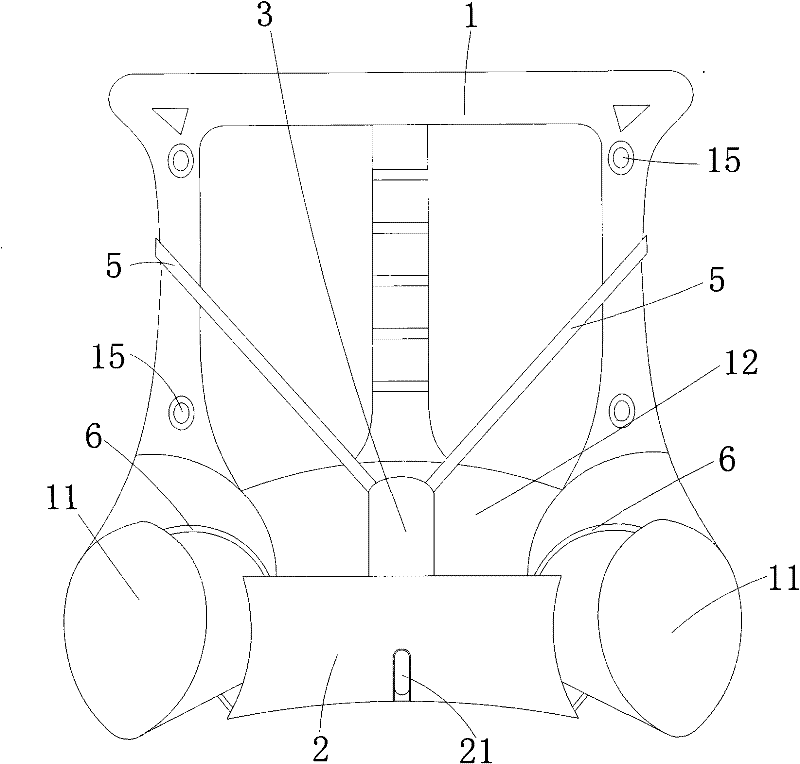 Emulation teaching model for childbirth cervical laceration and perineal cutting, check and stitching